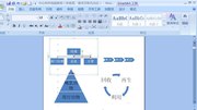 word07设置组织机构图,层级图 office教程 word2007层次结构图的连接线怎么设置添加箭头知识名师课堂爱奇艺