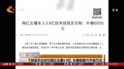 网络平台支付网红主播3.9亿补缴税款六千余万元资讯高清正版视频在线观看–爱奇艺