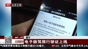 电子版驾照行驶证上线资讯高清正版视频在线观看–爱奇艺