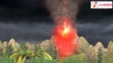 恐龙救援队 火山喷发了 恐龙们快跑