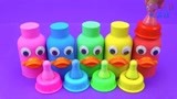 迪斯尼米奇培乐多彩泥奶瓶玩具，汪汪队小狗玩具，学习颜色