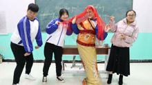 老师让同学准备春节节目