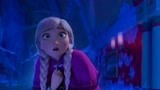 冰雪奇缘：冰雪女王魔法失控，城堡瞬间冰封，安娜差点成冰雕