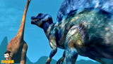侏罗纪世界恐龙争霸：恐龙世界生存蓝棘龙，会怎么样呢