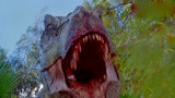 侏罗纪公园3：棘背龙大战霸王龙！最后手长的赢了，棘背龙有大招
