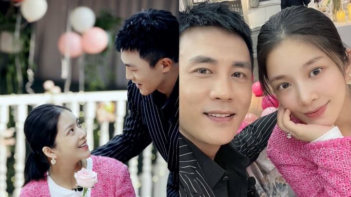 杜淳惊喜求婚王灿感动落泪 玫瑰花藏钻戒太浪漫