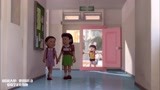 哆啦A梦：大雄穿梭任意门，都不怕上学会迟到，太厉害了！