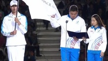 亚奥理事会会旗入场  运动员裁判员代表宣誓