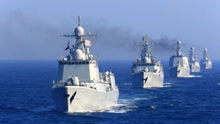 中国海军火力全开 四大海域实弹演习
