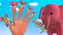Finger Family Elephant