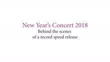 Wiener Philharmoniker ft Gustavo Dudamel ft Riccardo Muti - The New Year's Concert 2018: Behind the scenes of a record speed release