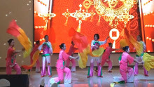 年会大扇子舞《中国火起来》罗江景乐舞蹈队