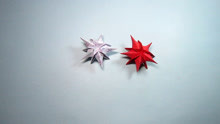 简单易学的五角星花折纸
