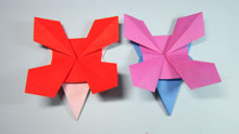 折纸像风车一样的花朵