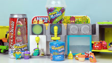垃圾虫大垃圾桶惊喜盒拆出变色玩具 The Grossery GANG可乐罐分享