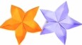 儿童折纸教程-美丽的五星花-来跟可乐姐姐一起折纸吧