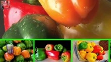 认识水果蔬菜和颜色