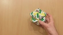 DIY纸艺花球教程