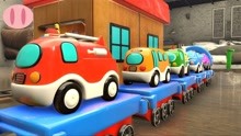 超奇怪！托马车小火车带着工程车要去哪里？是要去游乐园吗？