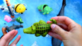 带你认识最古老的爬行动物鳄鱼玩具