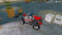 模拟农场19：展现真正技术，一次叉起三托盘树苗