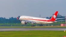 川航空客A350和吉祥航空波音787相继降落，哪架更喜欢呢？