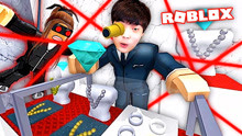 [图]Roblox惊天魔盗团 爆笑兄妹想偷钻石结果进入了古墓 屌德斯小熙