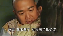 纪晓岚在地牢里面看到赵青，赵青立即飞扑过去，两人拥抱在一起！