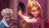 无敌破坏王：糖果公主闯入迪士尼世界，居然用平底锅招待他们！