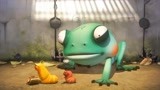 爆笑虫子：青蛙攻击虫虫失败，气的直接昏倒！