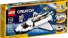 LEGO乐高积木拼装创意百变“探索者”号航天飞机—傲仔小天地 