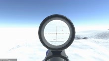 战地模拟器：雪地模式，朝着敌方车辆瞄准！