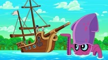 哈利与萌萌兔：萌萌兔想取得赛船胜利，找到了章鱼怪帮忙