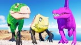 侏罗纪世界恐龙争霸战：绿灯笼巨蜥、棘龙、猛禽