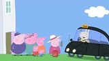 小猪佩奇：猪奶要去度假，佩奇呼叫出租车，帮猪奶奶乘车去机场