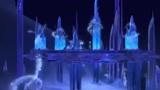 《冰雪奇缘》：冰雪皇后挥手造冰桥，简直太漂亮了，羡慕！