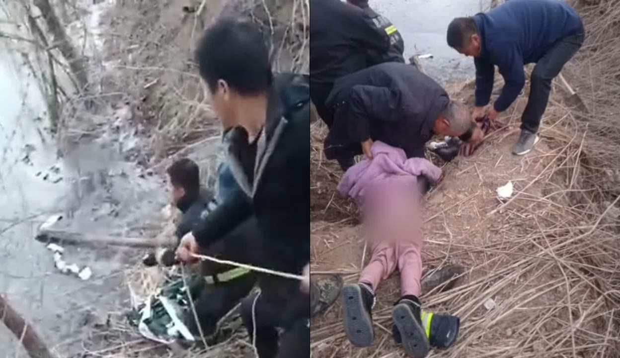 小孩溺水身亡真实图片