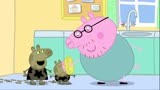 小猪佩奇：这两只小黑猪是谁啊，都没色了，猪爸爸还认识他们吗