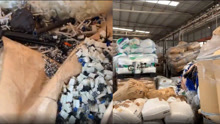 退运！海关查获131吨废塑料，系禁止进口洋垃圾