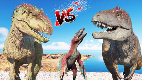恐龙世界:霸王龙vs暴龙,谁是最强肉食者